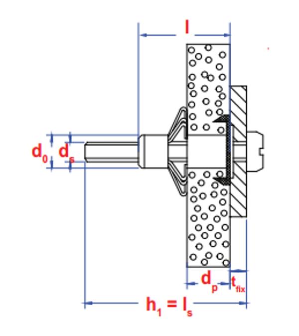 PGB Kolek stalowy molly 6x65mm