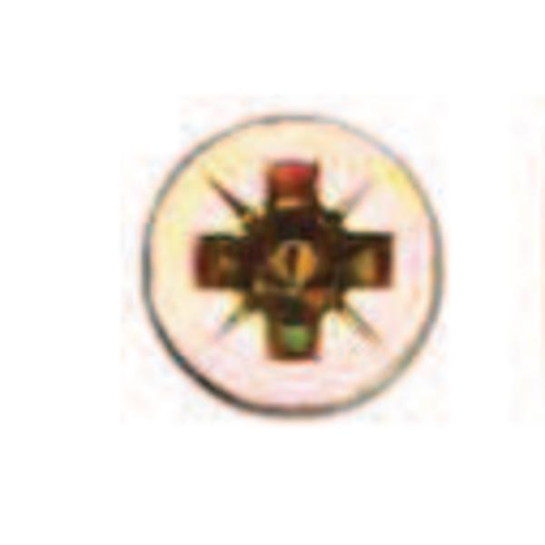 PGB Βίδα ξύλου επιψευδαργυρωμένη κίτρινη πλήρης σπείρωμα 3.5x40mm - SWVZV235040 GZ