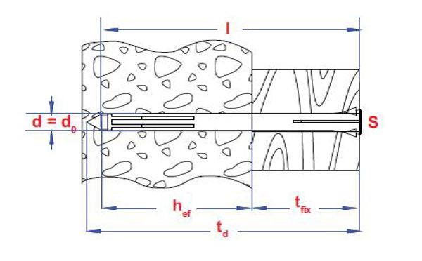 PGB Lacnik do mocowania oscieznic 10x180mm 100szt. - SMMKP310180 Z