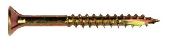 PGB Βίδα για ξύλο και πάνελ T25 5,0x70mm κίτρινη γαλβάνισμα PWVTGK50070 GZ