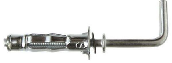 Ατσάλινος πείρος MOLLY με απλό γάντζο 4x38mm