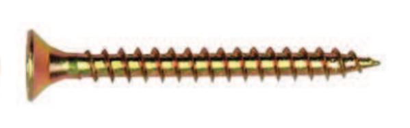 PGB Wkret do drewna ocynkowany zolty pelny gwint 4.0x60mm - SWVZV240060 GZ