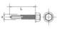 PGB Βίδα αυτοτρυπούμενη με εξάγωνη κεφαλή 5,5x32mm 12mm 100 τεμάχια