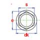 PGB Wkret samowiertny z lbem szesciokatnym ocynkowany HWM 4.8x13mm 100szt 7504K148013 Z