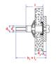PGB μεταλλικός κολοκέκ molly 5x52mm