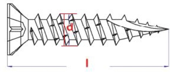PGB wkret do drewna i plyt T20 4.0x70mm zolty ocynk PWVTVK40070 GZ