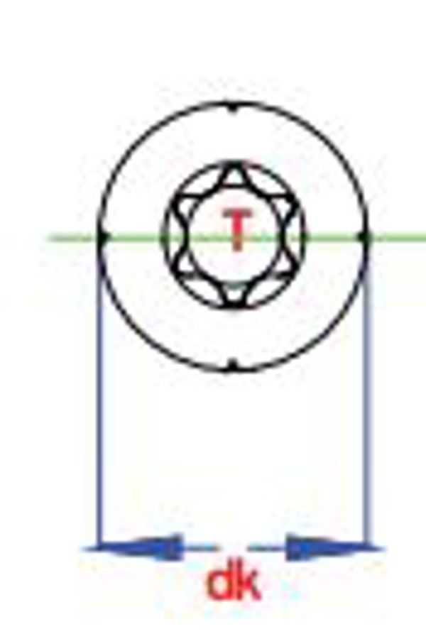 PGB Wkret do drewna twardego 4x40mm T15 - PWHTGG40040 C2