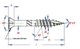 PGB Wkret do drewna twardego 4x40mm T15 - PWHTGG40040 C2