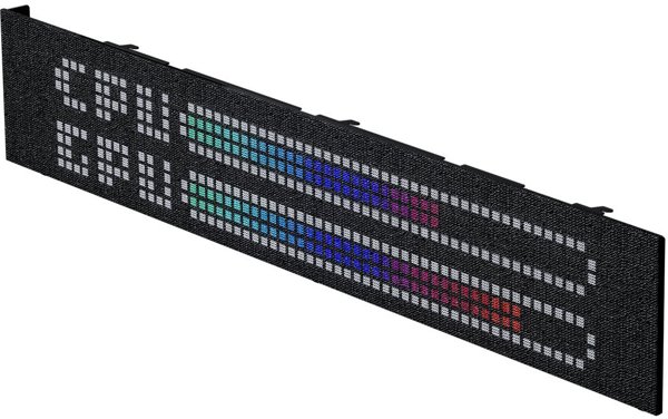 Phanteks Matrix Display Upgrade Kit, 600 LEDs, fr XT View & Eclipse G400A - czarny