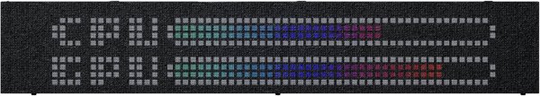 Phanteks Matrix Display Upgrade Kit, 600 LEDs, fr XT View & Eclipse G400A - czarny