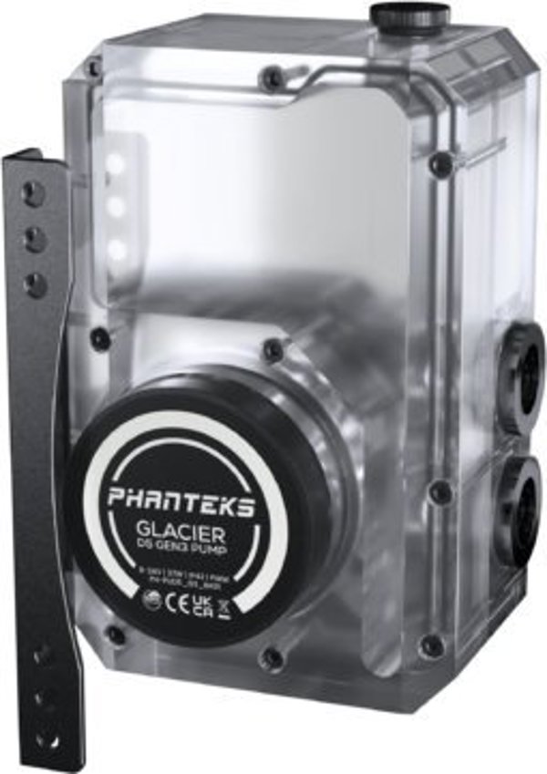 Phanteks Glacier EZ-Fit 140RES-D5 Pumpe und Ausgleichsbehlter - schwarz