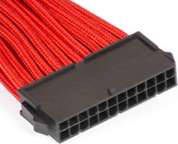 Phanteks ATX24 - ATX24, 0.5m, Czerwony (PH-CB24P_RD)