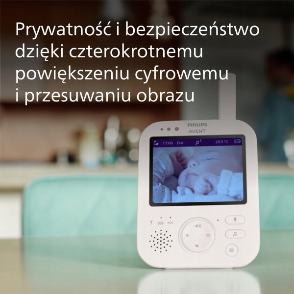 Philips Avent Video Baby Monitor SCD881/26 - Ψηφιακό Βρεφικό Μόνιτορ με Κάμερα