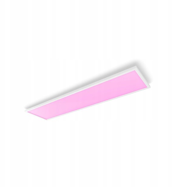 Philips Hue White and Color Ambiance Surimu - Taklampspanel - LED - 300 x 1200 mm - 60 W - 2000-6500 K - rektangel - vit