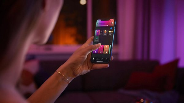 Philips Hue White and Color Ambiance Surimu - Taklampspanel - LED - 300 x 1200 mm - 60 W - 2000-6500 K - rektangel - vit