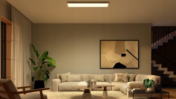 Philips Hue White and Color Ambiance Surimu - Taklampspanel - LED - 300 x 1200 mm - 60 W - 2000-6500 K - rektangel - vit