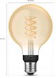 Philips Hue White Filament G93 E27 7W Έξυπνη Λάμπα LED Dimmerable