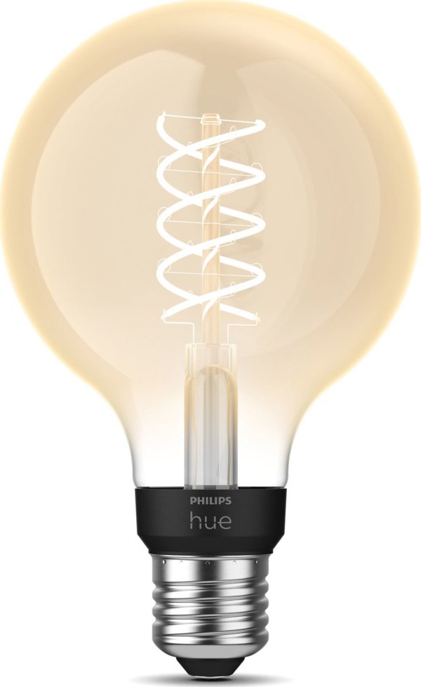 Philips Hue White Filament G93 E27 7W Έξυπνη Λάμπα LED Dimmerable