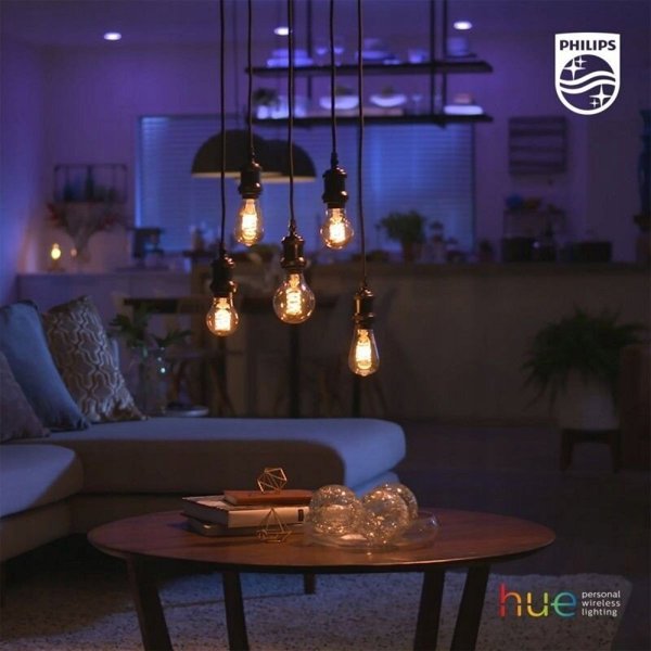 Philips Hue White Filament G93 E27 7W Έξυπνη Λάμπα LED Dimmerable