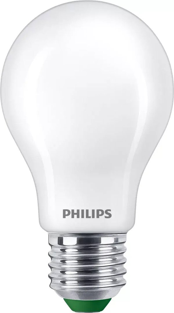 Philips Ultra Efficient LED Λάμπα E27 A60, 7.3W (Αντιστοιχία 100W), 2700K Θερμό Φως, Σετ 6 Τεμαχίων