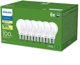 Philips Ultra Efficient LED Λάμπα E27 A60, 7.3W (Αντιστοιχία 100W), 2700K Θερμό Φως, Σετ 6 Τεμαχίων