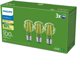 Philips LED Λάμπα E27 Ultra Efficient, A60, 7.3W (Αντιστοιχία 100W), 2700K Θερμό Λευκό, 3 Τεμάχια