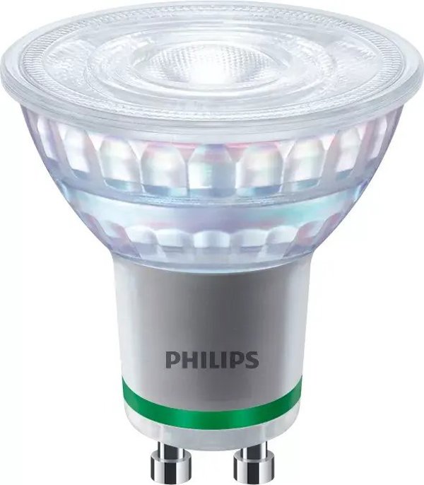 Philips Λάμπα LED GU10 Ultra Efficient 35W, 190lm/W, 2700K Θερμό Λευκό, Δέσμη 36°, 6 Τεμάχια