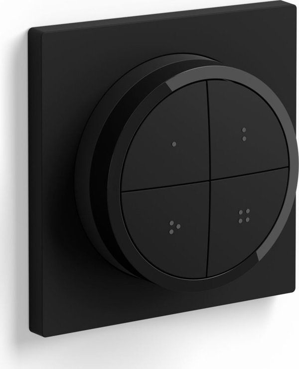 Philips Hue Tap Dial Switch, Έξυπνος Διακόπτης Φωτισμού, Μαύρο
