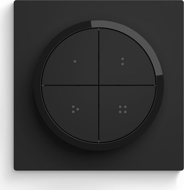 Philips Hue Tap Dial Switch, Έξυπνος Διακόπτης Φωτισμού, Μαύρο