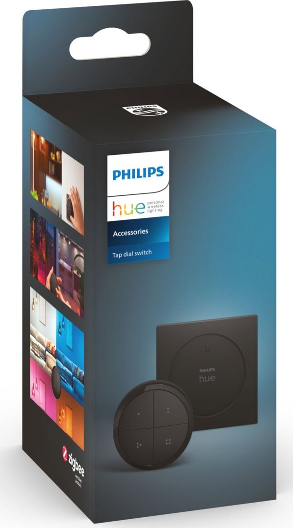Philips Hue Tap Dial Switch, Έξυπνος Διακόπτης Φωτισμού, Μαύρο