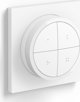 Philips Hue Tap Dial Switch, Ασύρματος Διακόπτης Έξυπνου Φωτισμού, Λευκό, 4 Προγραμματιζόμενα Κουμπιά