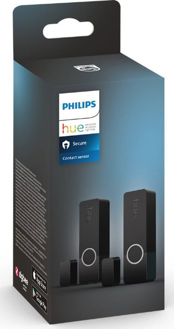 Philips Hue Αισθητήρας Επαφής, Σετ 2 Τεμαχίων, Μαύρο - Contact Sensor