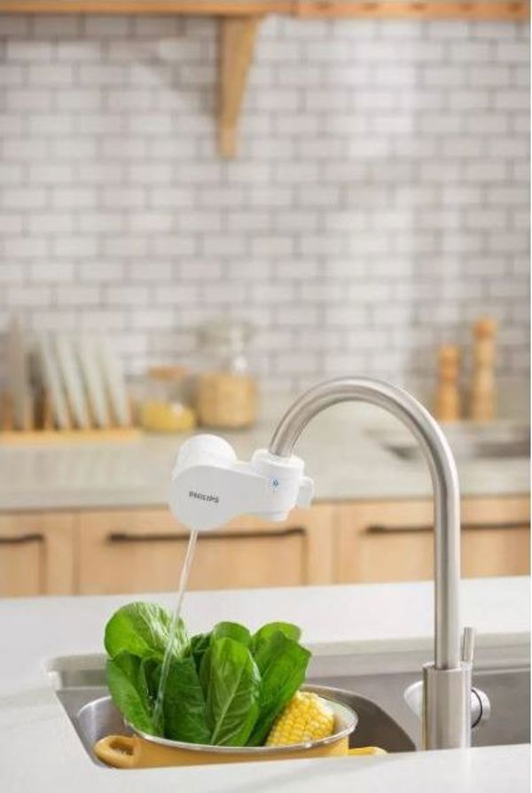 Philips Φίλτρο Βρύσης X-Guard AWP3754/10 με Σύστημα Υπερδιήθησης για Καθαρό Νερό - Λευκό