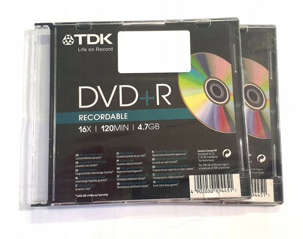 PHILIPS DVD+R 4.7GB SLIM CASE