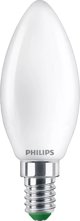 Philips LED Λάμπα Ultra Efficient E14 B35 2.1W (40W) 2700K Θερμό Φως, 3 Τεμάχια