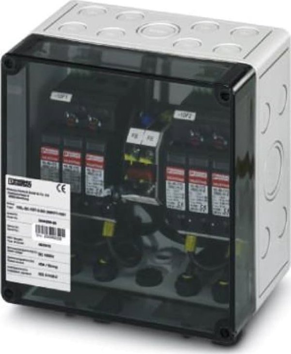 Phoenix Contact Κουτί σύνδεσης φωτοβολταϊκού 1000V DC τύπος 1+2 2MPPT με σύνδεσμο SUNCLIX