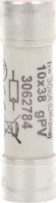 Phoenix Contact Wkladka bezpiecznikowa gPV 10,3x38mm 15A 1000V DC PV 3062784