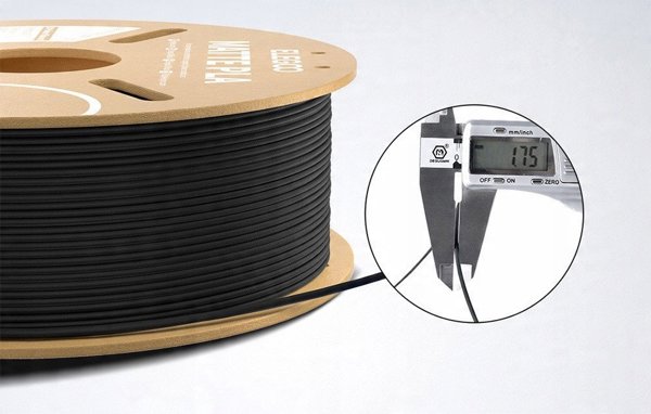 ELEGOO Νήμα 3D Εκτύπωσης PLA Matte 1.75mm - Λευκό (Phrozen Compatible)