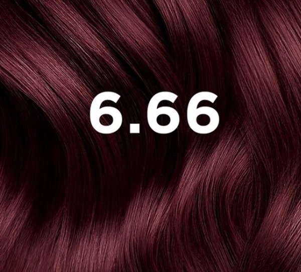 Phyto Phyto, Color, Permanent Hair Dye, 6.66 Intense Cherry Red Brown, 50 ml For Women