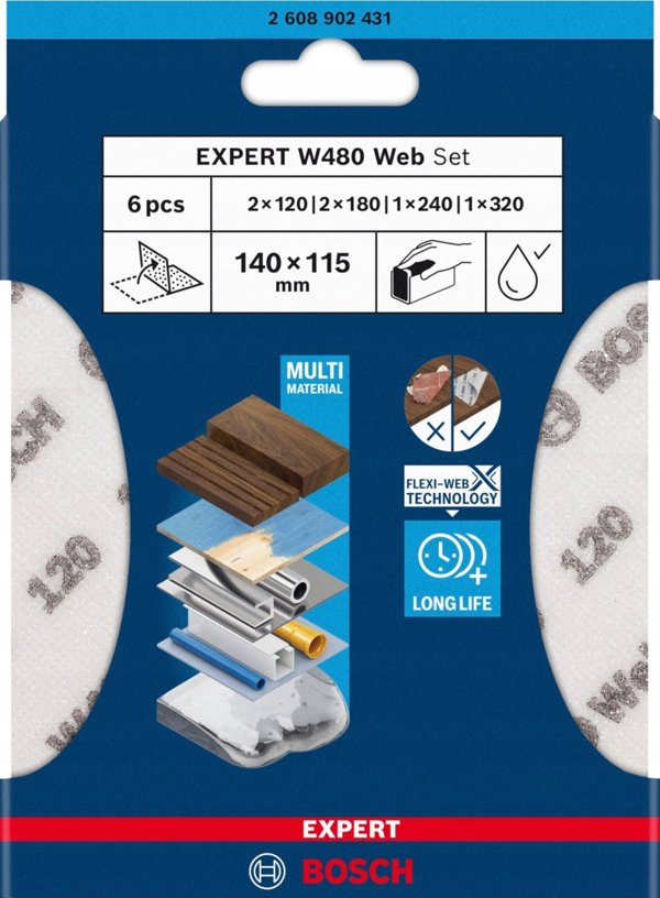 PIANKA SCIER EXPERT W480 σετ 6 τεμαχίων