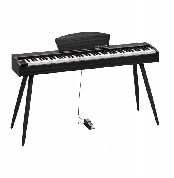 Pianino cyfrowe Kruger&amp|Matz KMDP-45P , kolor czarny mat