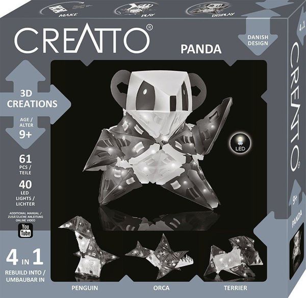 Piatnik Δημιουργικό Σετ - Creatto Φωτεινή Panda
