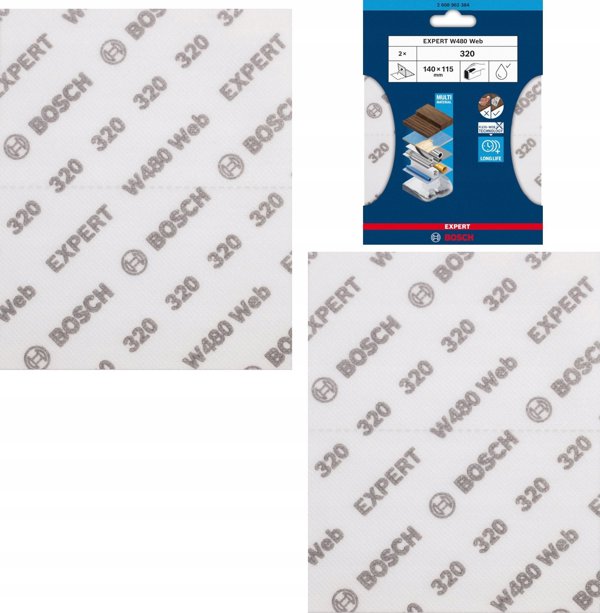 Πλαστικό πινέλο Expert W480 web, G320 2PC