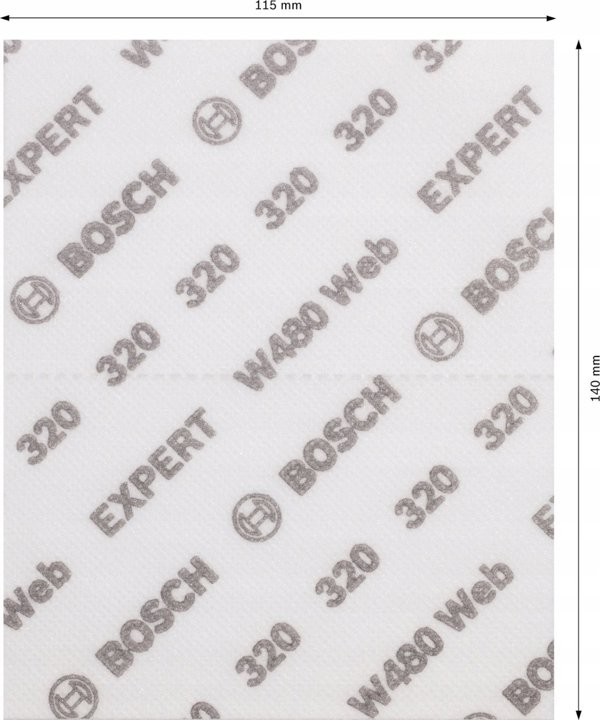 Πλαστικό πινέλο Expert W480 web, G320 2PC