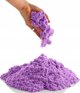 LeanToys Κινητική Άμμος με Καλούπια, 3kg, Μοβ