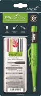 Pica-Marker Pica Dry Μηχανικός Μαρκαδόρος Κατασκευών με 8 Ανταλλακτικά (3 Χρώματα) - 4020