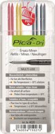 Pica-Marker Pica Dry Μηχανικός Μαρκαδόρος Κατασκευών με 8 Ανταλλακτικά (3 Χρώματα) - 4020