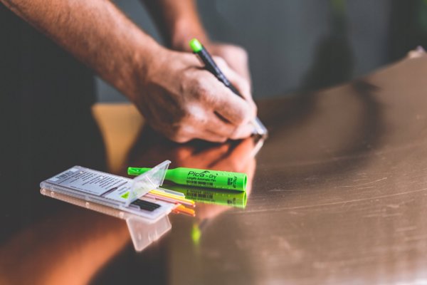 Pica-Marker Pica Dry Μηχανικός Μαρκαδόρος Κατασκευών με 8 Ανταλλακτικά (3 Χρώματα) - 4020