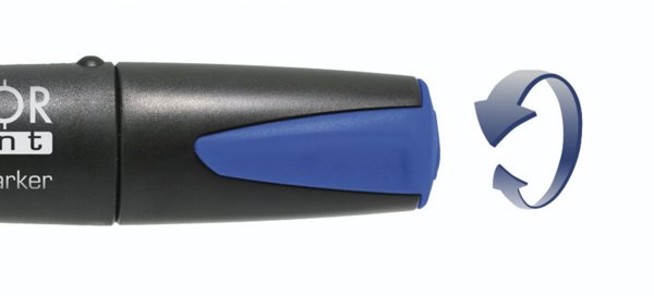 Μαρκαδόρος Pica-Marker Pica VISOR μόνιμος μπλε / SB