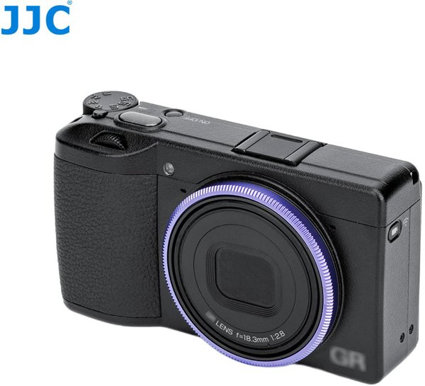 Διακοσμητικός δακτύλιος JJC RN-GR3 PURPLE Εναλλακτικό για Ricoh GN-1